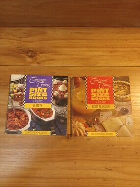 Party Planning / Buffets Company's Coming Pink Size Books